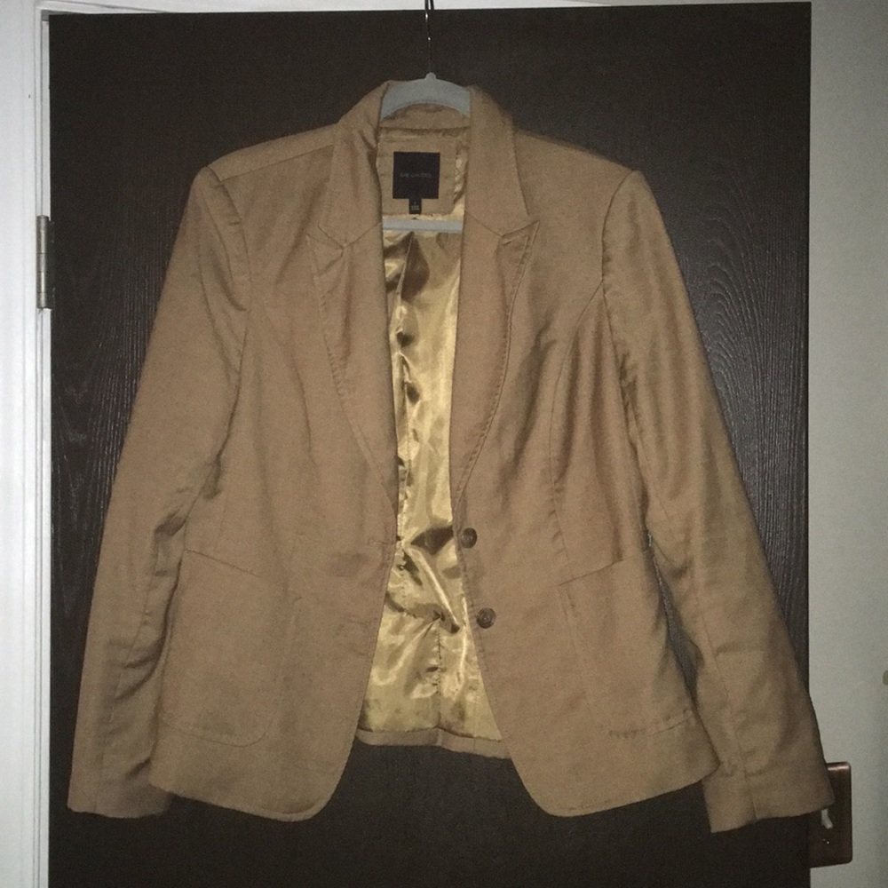 The Limited Tan Lined Blazer